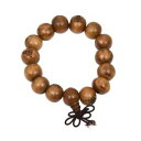 【送料無料】ブレスレット　アクセサリ—　10xbuddista in legno marrone intagliato legno preghiera perline bracciale mala