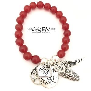 【送料無料】ブレスレット アクセサリ— ブレスレットi love you mum true love charm friendship bracel...