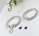 yzuXbg@ANZT?@X^[OVo[Xgb`On[gOOsterling silver stretch ring heart ring dangle rings by charmed x2 925