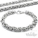 【送料無料】ブレスレット アクセサリ— ステンレスwomens mensブレスレットキング1000stainless steel womens mens bracelet king chain 1000 rings silver(4)