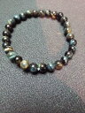 【送料無料】ブレスレット　アクセサリ—　ハヤブサ6mmブレスレットbracelet eye of falcon 6 mm tiger eye blue photo taken to light