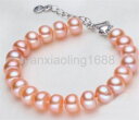 yzuXbg@ANZT?@sNuXbgTCYnatural pink 910mm freshwater cultured pearl bracelet adjustable size