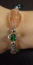 【送料無料】ブレスレット アクセサリ- ビーズストレッチブレスレットmulticolor beaded 8 stretch bracelet