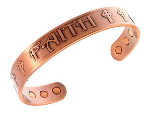 楽天hokushin【送料無料】ブレスレット　アクセサリ—　ブレスレットmagnetic copper faith bracelet