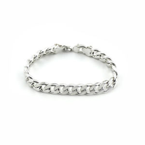 【送料無料】ブレスレット アクセサリ— メンズチェーンブレスレットスターリングシルバーファッションジュエリーchain bracelet for mens amp; womens sterling silver 925 fashion jewelry ba008