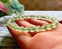 【送料無料】ブレスレット　アクセサリ—　パキスタンラウンドビーズブレスレットnatural pakistan green prehnite gemstone round beads bracelet aaa 7mm