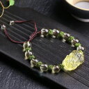 yzuXbg@ANZT?@VgEhr[YuXbgnatural citrine quartz crystal round beads gragon pi xiu woman bracelet 10mm aaa