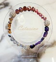 【送料無料】ブレスレット アクセサリ— ハンドメイドブレスレットガラス handmade women jewerly lovely stering bracelet natural gemstone amp; glass 09(4)