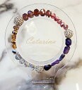 【送料無料】ブレスレット　アクセサリ—　ハンドメイドブレスレットガラス handmade women jewerly lovely stering bracelet natural gemstone amp; glass 09