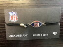 【送料無料】ブレスレット アクセサリ— アレックスキンドレッドコードニューヨークジャイアンツbnwt authentic alex and ani kindred cord nfl york giants as17kc37s(4)