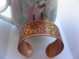 yzuXbg@ANZT?@C`JtuXbgC`Chwomens 7 inch solid copper cuff bracelet cb0651c2 34 of an inch wide