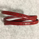 【送料無料】ブレスレット アクセサリ- イタリアンレザーラップブレスレットlove you multiple languages italian leather wrap bracelet