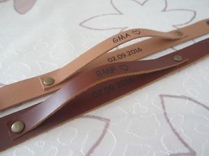 【送料無料】ブレスレット アクセサリ— ブレスレットレザーブレスレットパーソナライズcouples leather bracelets engrav...