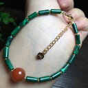 【送料無料】ブレスレット アクセサリ- マラカイトバレルビーズブレスレットgenuine natural chrysocolla malachite barrel beads woman bracelet 12x5mm aaaa