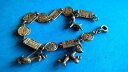 【送料無料】ブレスレット アクセサリ— ヴィンテージvintage bracelet regional corse silver metal charms(4)