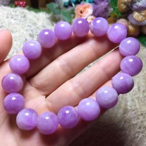 【送料無料】ブレスレット アクセサリ— 12mmブレスレットクンツァイト12mm fashion stretch bracelet natural ...