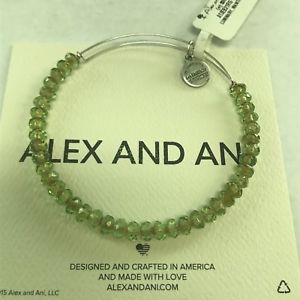 【送料無料】ブレスレット　アクセサリ—　アレックスカマキリラファエリアンシルバービーズブレスレットブランドalex and ani luminary mantis beaded bracelet in rafaelian silver brand nwt 1