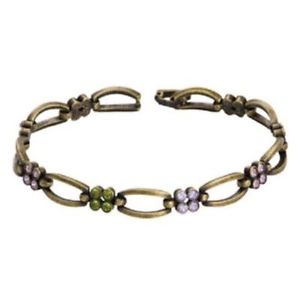 【送料無料】ブレスレット　アクセサリ—　カリプソブレスレットスワロフスキーハイポannaleece calypso bracelet made with swarovski elements 100 hypoallergenic