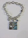 【送料無料】ブレスレット　アクセサリ—　リバティブレスレットリバティkirks folly silver liberty freedom statue of liberty charm bracelet nwt