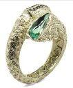 【送料無料】ブレスレット アクセサリ- クリスタルドラゴンカフブレスレットgreen crystal amp; goldtone dragon cuff bracelet novadab