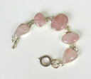 【送料無料】ブレスレット アクセサリ— ローズクォーツブレスレットrose quartz bracelet(4)