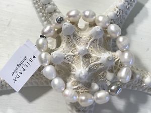 【送料無料】ブレスレット　アクセサリ—　パールスターリングシルバーストレッチブレスレット silpada *shine on* b2894 pearlsterling silver stretch bracelet