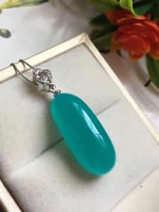 【送料無料】ブレスレット　アクセサリ—　クリスタルペンダント28*12*10mm natural amazonite crystal gemstone pendant aaaa