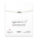 【送料無料】ブレスレット　アクセサリ—　ブレスレットdogeared small oxidized silver infinite love infinity bracelet