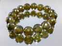 【送料無料】ブレスレット アクセサリ— レディースクオーツグリーンブレスレットファッションgift ladies natural crystal stone women quartz green bracelet fashion souvenir(4)