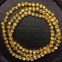【送料無料】ブレスレット　アクセサリ—　ルチルチタンクリスタルビーズストレッチブレスレット48mm natural gold rutilated quartz titanium stretch crystal beads bracelet