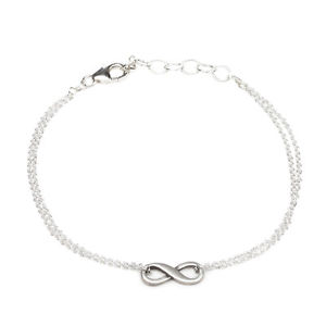 【送料無料】ブレスレット　アクセサリ—　ブレスレットdogeared small oxidized silver infinite love infinity bracelet