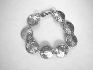 【送料無料】ブレスレット　アクセサリ—　マーキュリーダイムブレスレットドームドリルサイドmercury d..