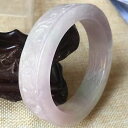 【送料無料】ブレスレット アクセサリ— ハンドフラワーデザインブレスレット61mm certified grade a natural jadeit...
