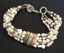 【送料無料】ブレスレット　アクセサリ—　スターリングシルバーパールストランドマルチストランドブレスレットsilpada sterling silver copper brass pearl 5 strand multistrand bracelet b2188