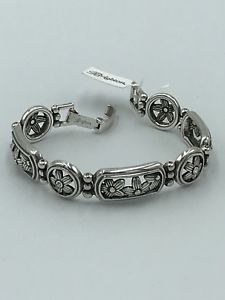 【送料無料】ブレスレット　アクセサリ—　brightonシルバーbracelet nwtagbrighton silver and crystal bracelet nwtag