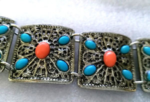 【送料無料】ブレスレット アクセサリ— ビンテージケネスレーンシルバートーンリンクブレスレットワイドvintage kenneth lane silver tone linked bracelet, 75 amp; 1 18 wide 【送料無料】ブレスレット アクセサリ— ビンテージケネスレーンシルバートーンリンクブレスレットワイドvintage kenneth lane silver tone linked bracelet, 75 amp; 1 18 wide
