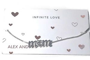 【送料無料】ブレスレット　アクセサリ—　アレックスアニママスターリングブレスレット alex and ani infinite love mom adjustable sterling silver bracelet
