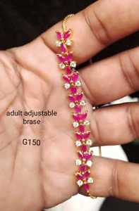 【送料無料】ブレスレット　アクセサリ—　ファッションコレクションブレスレットfashion wedding collection red stone bracelet pl40535