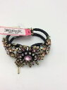 【送料無料】ブレスレット　アクセサリ—　65ドルベッツィージョンソンピンクjb1c65 betsey johnson gold tone pink crystal flower hinged bracelet jb1c