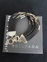 【送料無料】ブレスレット　アクセサリ—　スターリングシルバーライトブレスレットsilpada sterling silver and leather speed of light bracelet b2183