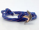 yzuXbg@ANZT?@lCr[Vo[AJ[uXbg[vYfB[Xnavy blue silver anchor bracelet nautical paracord rope mens womens adjustable