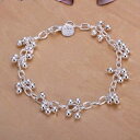 ブレスレット　アクセサリ—　アルジェントモードプラークバイオレットブレスレットas fr37850 argent mode plaque bijoux violet pendentif bracelet chaine en metal