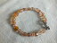 【送料無料】ブレスレット　アクセサリ—　ブレスレットシルバーイエローピンク127トグルbeautiful clasp bracelet silver tone peach yellow pink beads toggle clasp 7 12