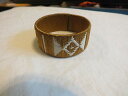 【送料無料】ブレスレット アクセサリ- ブラウン1ラップカフスブレスレットnicebeautiful wrap cuff bracelet white light brown 1 inch wide nice