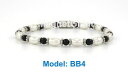 【送料無料】ブレスレット アクセサリ— ハイパワーヘマタイトビーズブレスレットhigh power magnetic hematite beads bracelet(4)