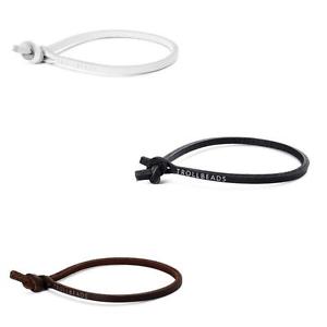 【送料無料】イタリアン ブレスレット ブレスレットtrollbeads bracciale in pelle cuoio 1 giro tlebr00056
