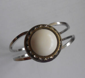 【送料無料】イタリアン　ブレスレット　ビンテージブレスレットvintage bracelet fantaisie baklite et strass