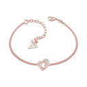 【送料無料】イタリアン　ブレスレット　カフファッショントレンドguess ubb71529s bracciale cuore cristalli moda tendenza altrose uvp 49 imballo originalenuovo