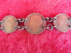 【送料無料】イタリアン　ブレスレット　カフフランスbella, vecchia bracciale __ da vecchi, monete francesi 19311941 _