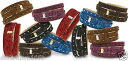 【送料無料】イタリアン ブレスレット カフレザーブレスレットセンチメートルゴールデンスチールil mezzometro bracciale pelle bracciali centimetro strass acciaio dorato nuovo